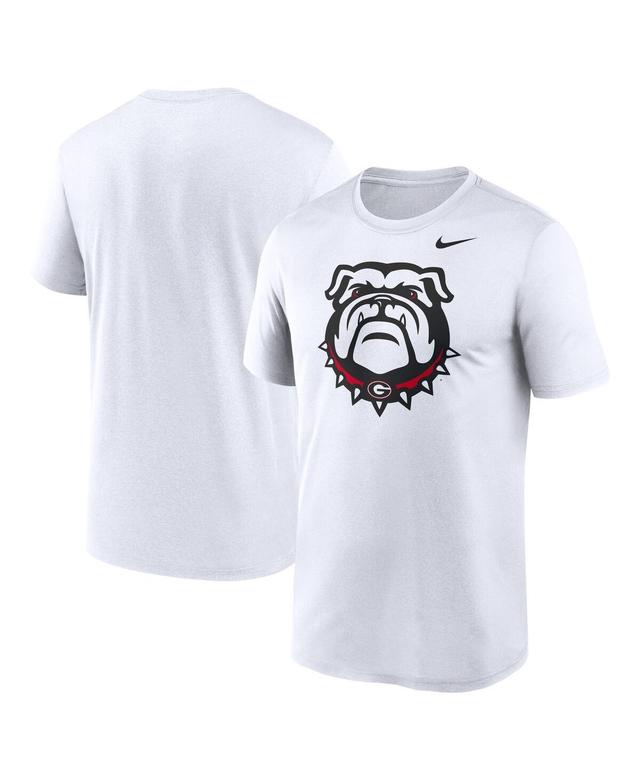 Nike Mens White Georgia Bulldogs Primetime Legend Alternate Logo T-Shirt Product Image