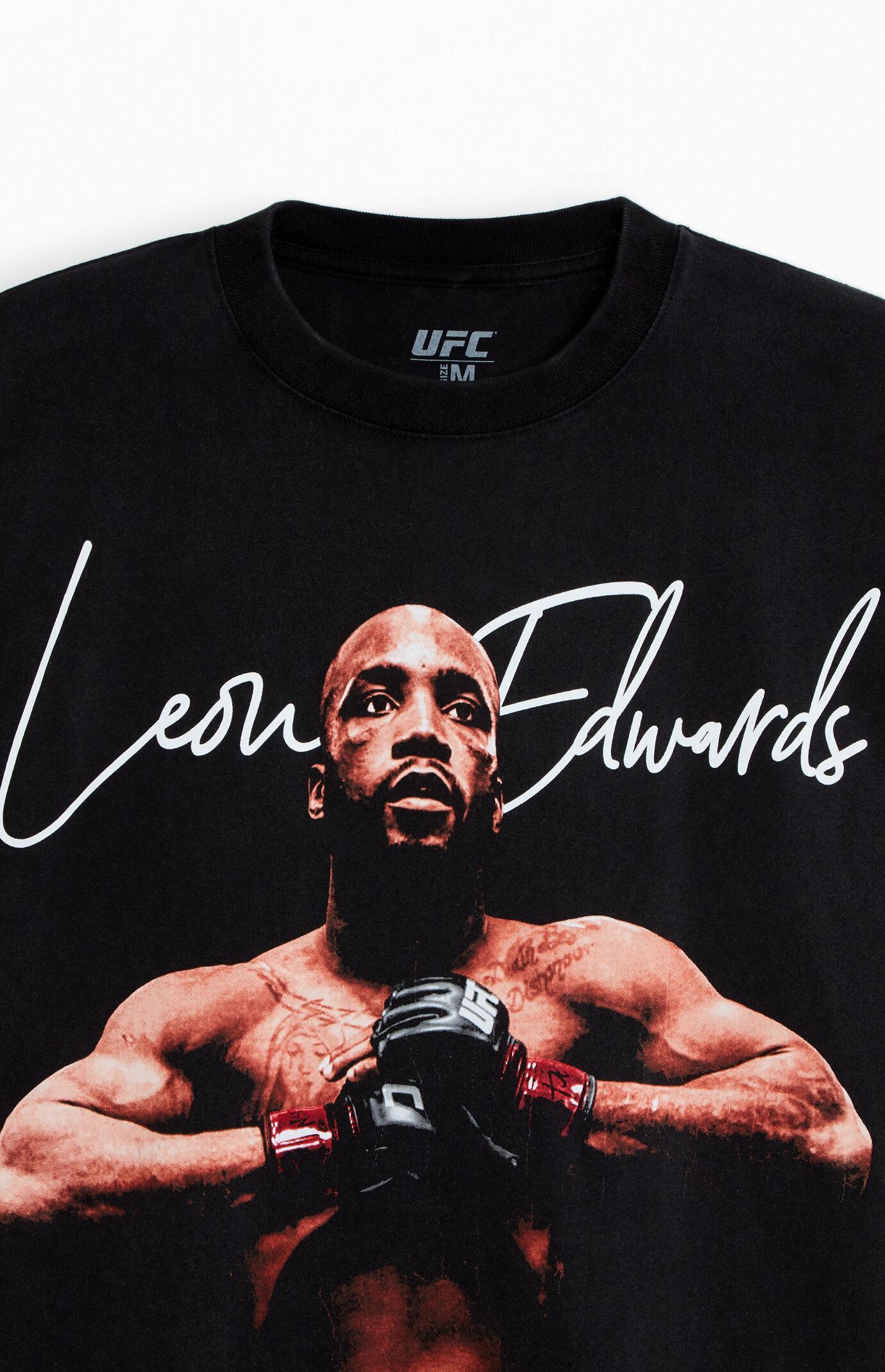 Men's UFC Leon Edwards Oversized T-Shirt Product Image