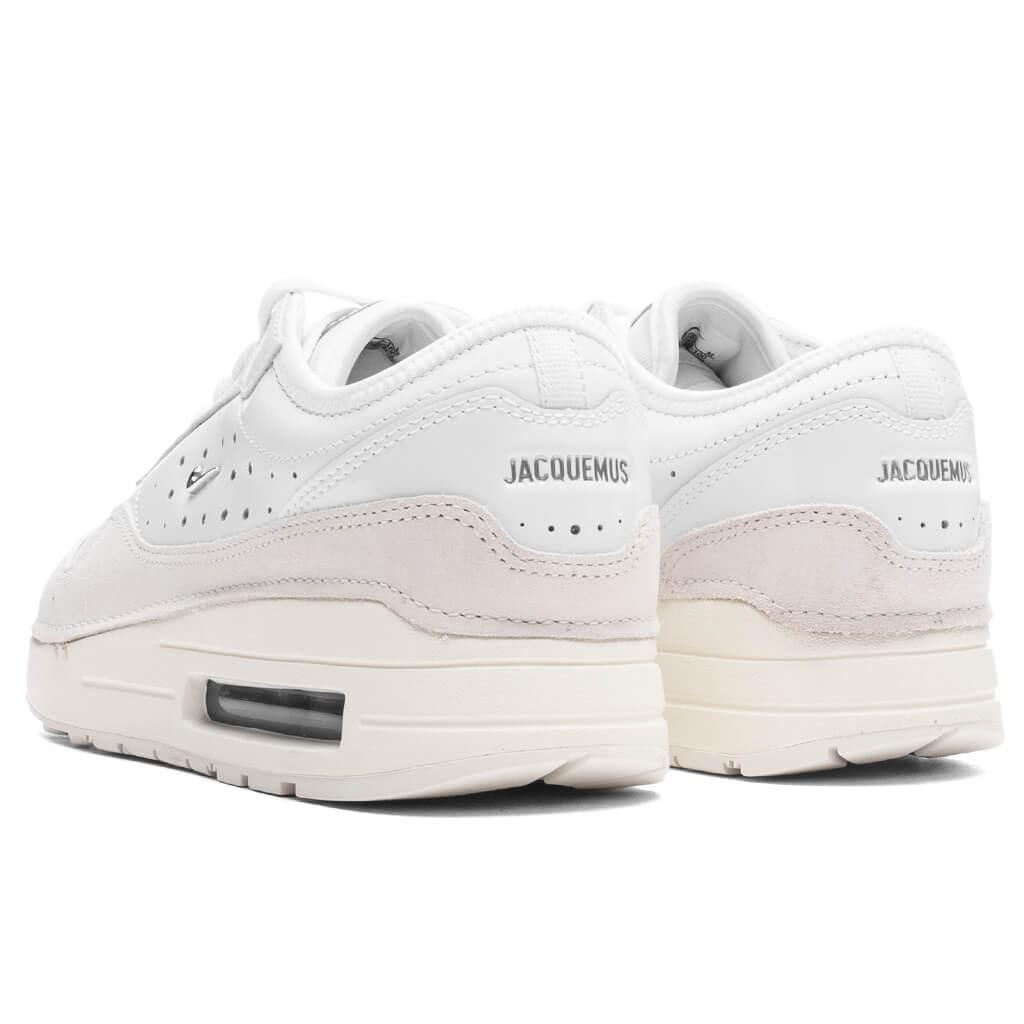 Women's Air Max 1 SP x Jacquemus - Summit White/Metallic Silver/Sail Female Product Image