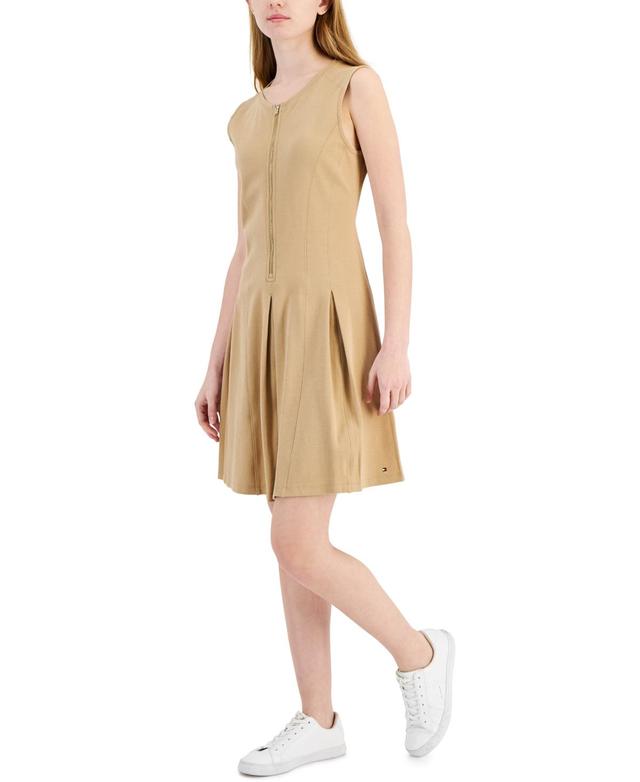 Tommy Hilfiger Womens Sneaker Fit & Flare Dress Product Image