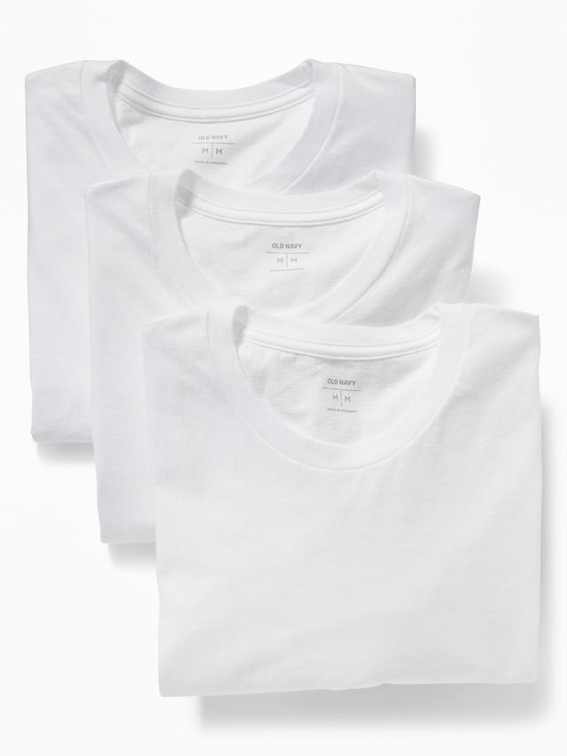 Go-Dry Crew-Neck T-Shirts 3-Pack Product Image