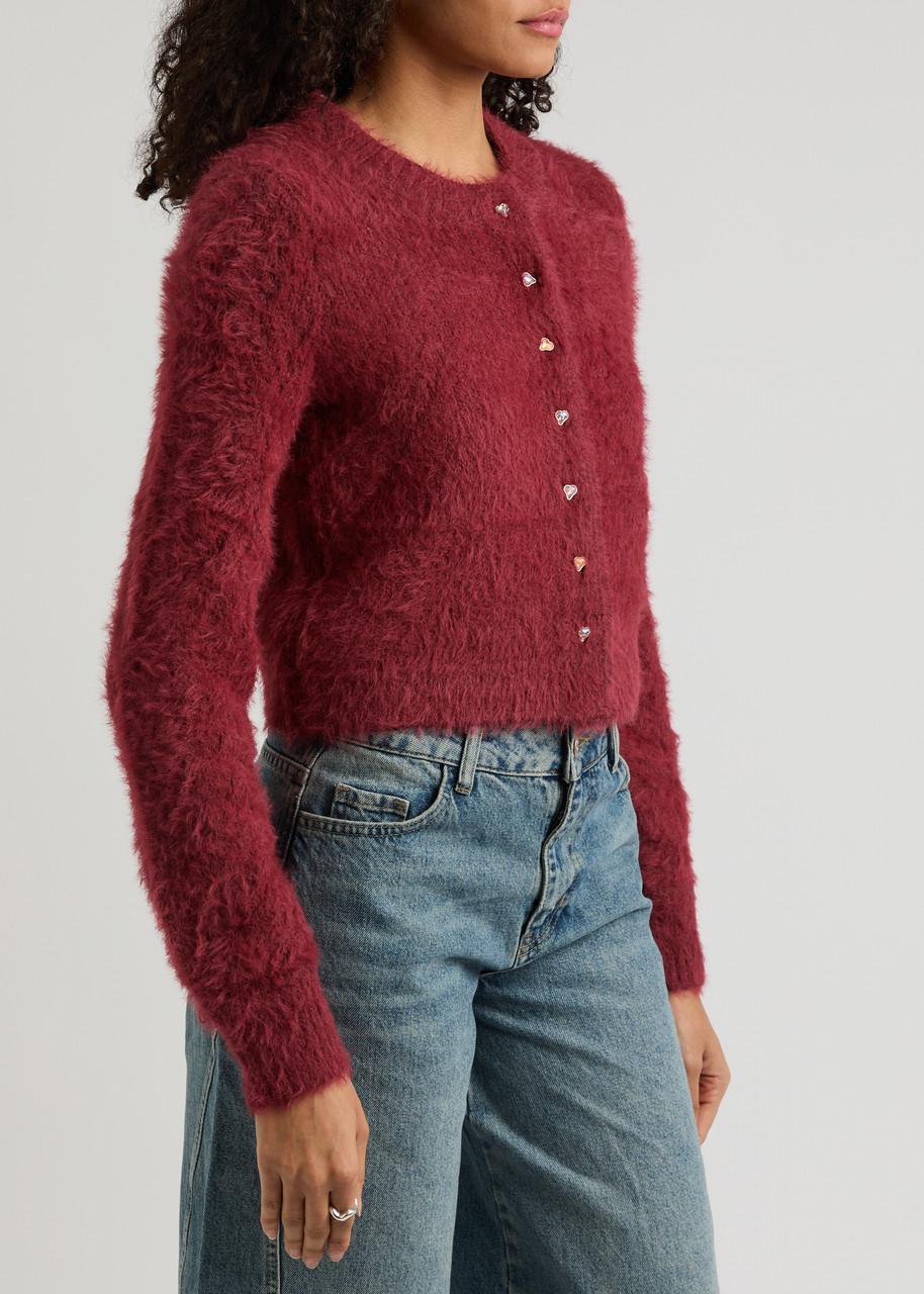 FREE PEOPLE Celeste Cardigan In Red Product Image