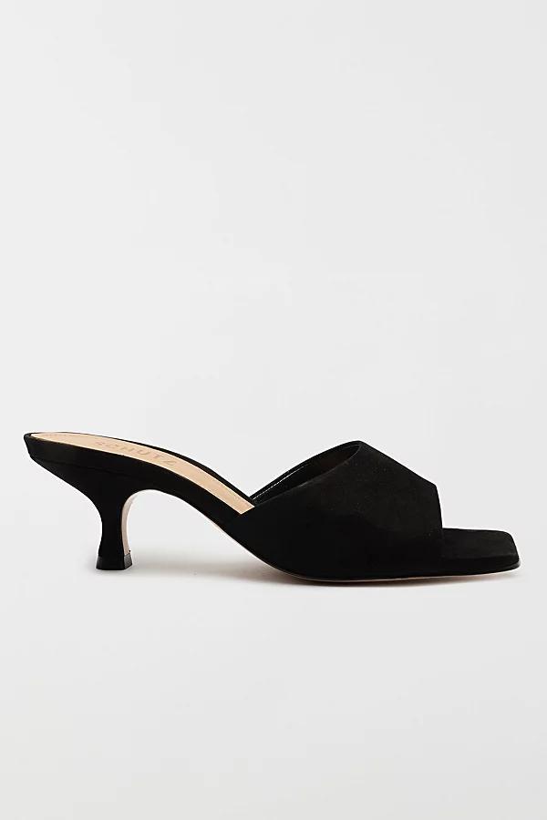 Schutz Dethalia Leather Heeled Mule Womens at Urban Outfitters Product Image