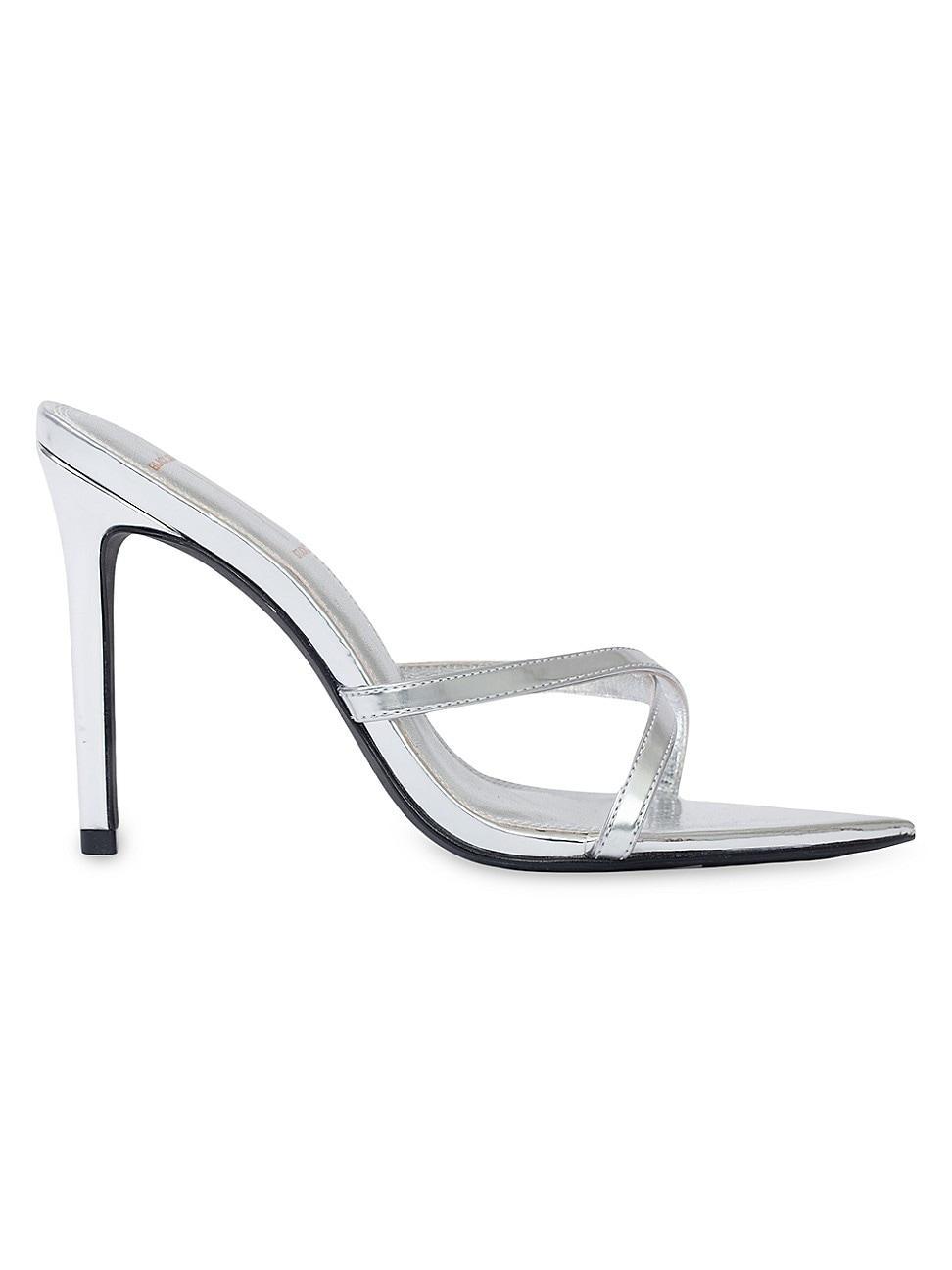 Womens Arianna Metallic High Heel Sandals Product Image