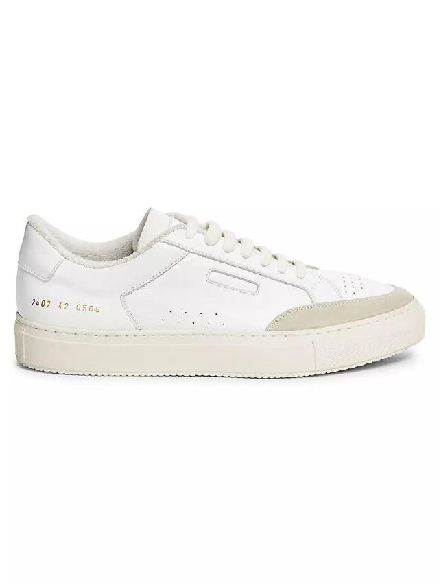 Tennis Pro Leather Low-Top Sneakers Product Image