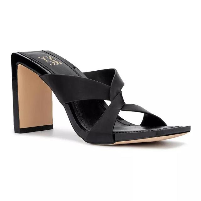 New York & Company Inna Womens Dress Sandals Black Product Image