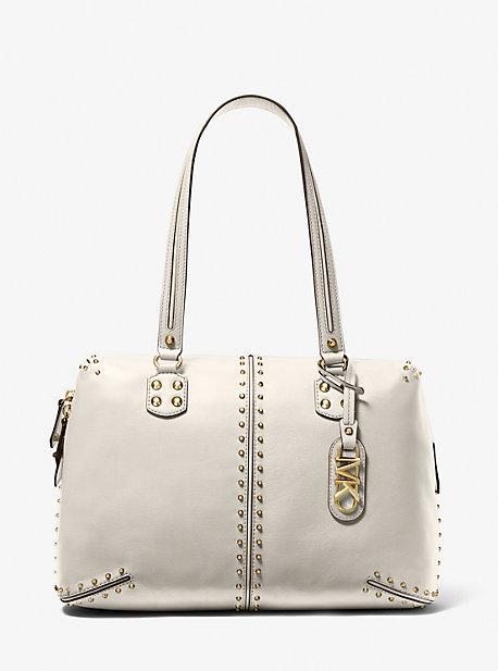 MICHAEL Michael Kors Astor Large Shoulder Tote (Pale ) Shoulder Handbags Product Image