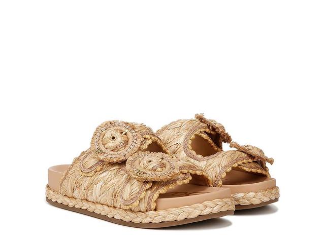 Womens Reina Raffia Slide Sandals Product Image