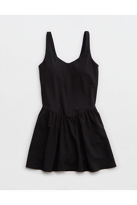 OFFLINE By Aerie Real Me Low Key Pli Dress Women's Product Image