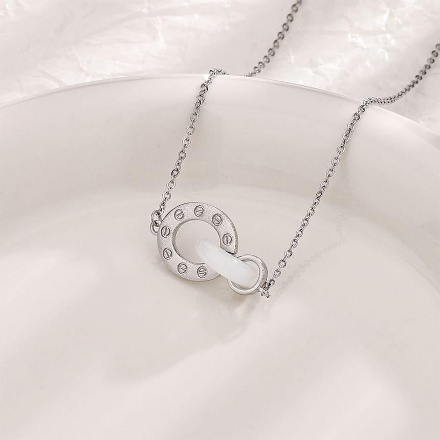 CZ Heart Necklace Product Image