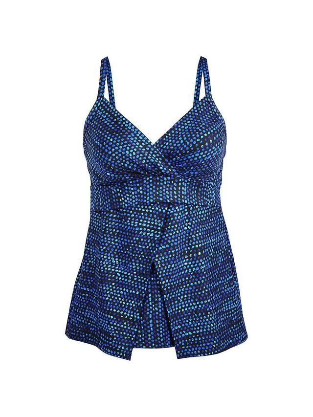 Womens Dot Com Cleo Tankini Top Product Image