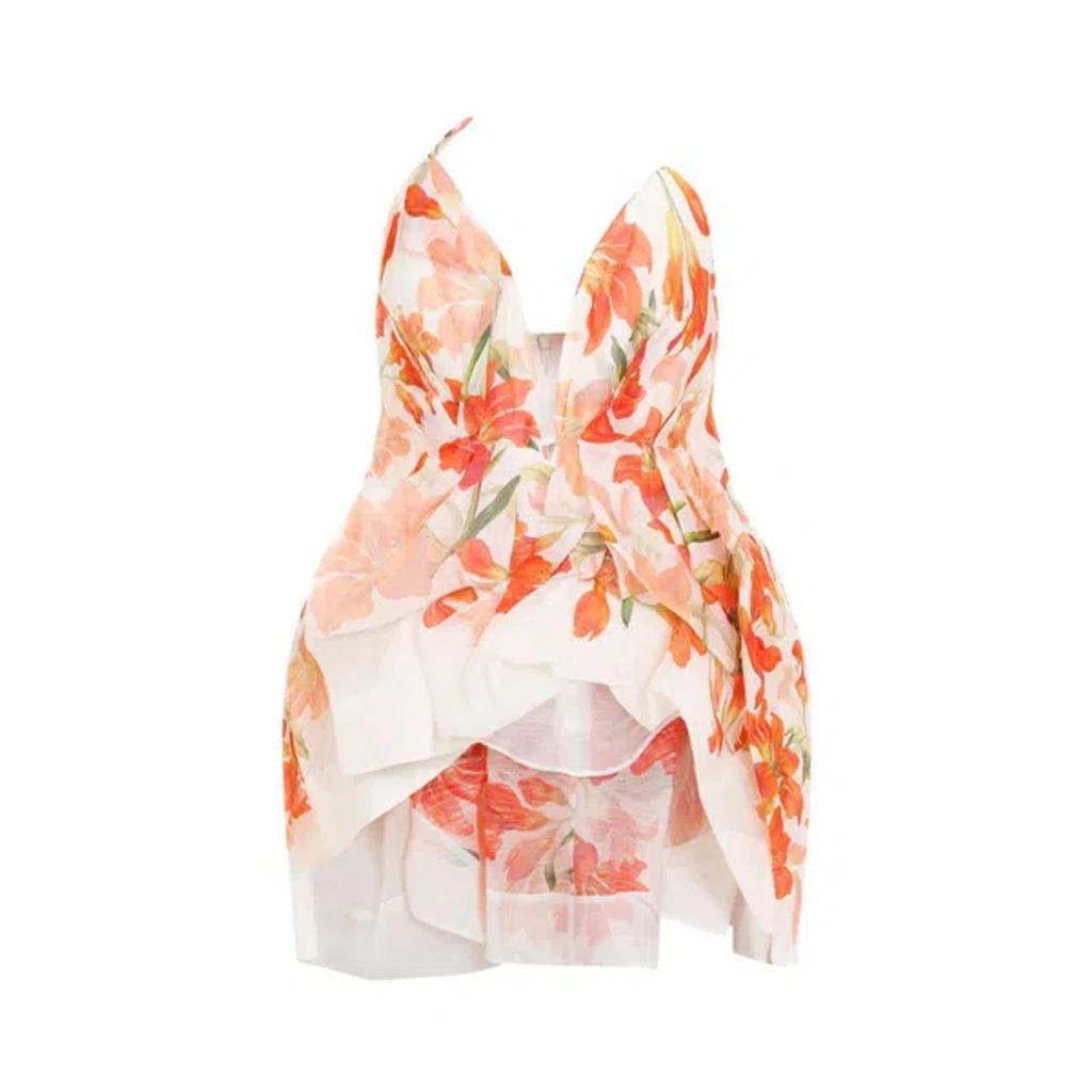 ZIMMERMANN Tranquillity Draped Bodice In Multicolour Product Image