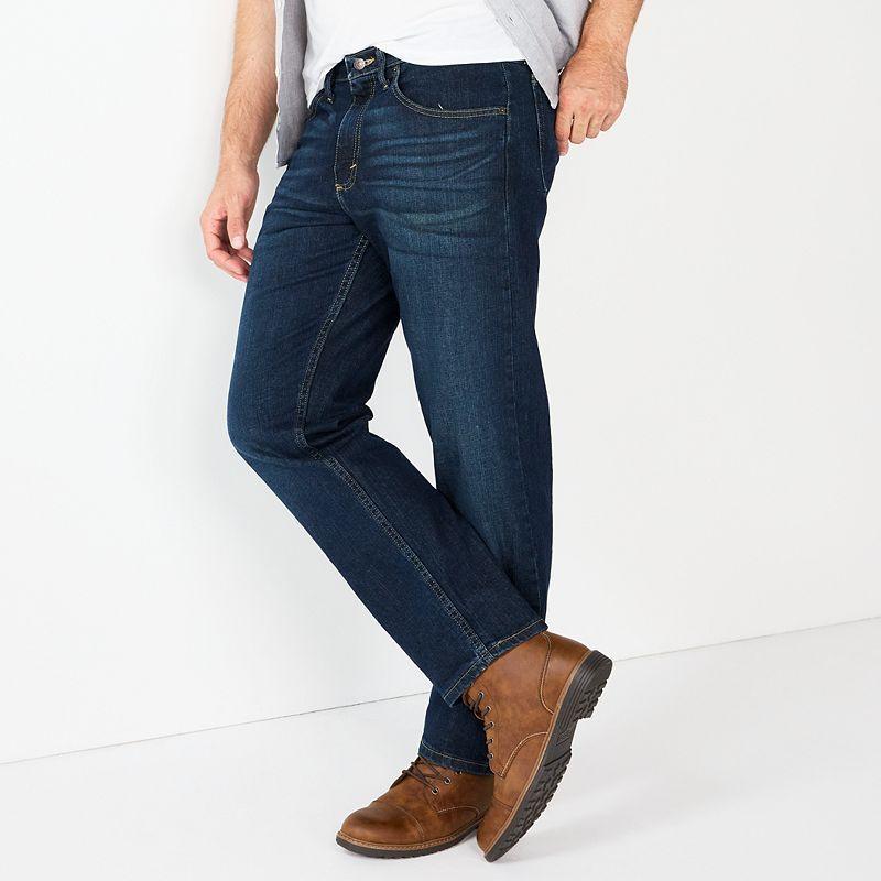 Wrangler® Relaxed Fit Straight Leg Denim Jeans Product Image