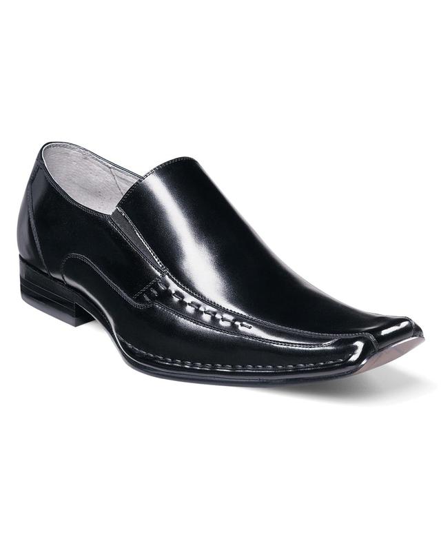 Stacy Adams Mens Templin Leather Bike Toe Loafers Product Image