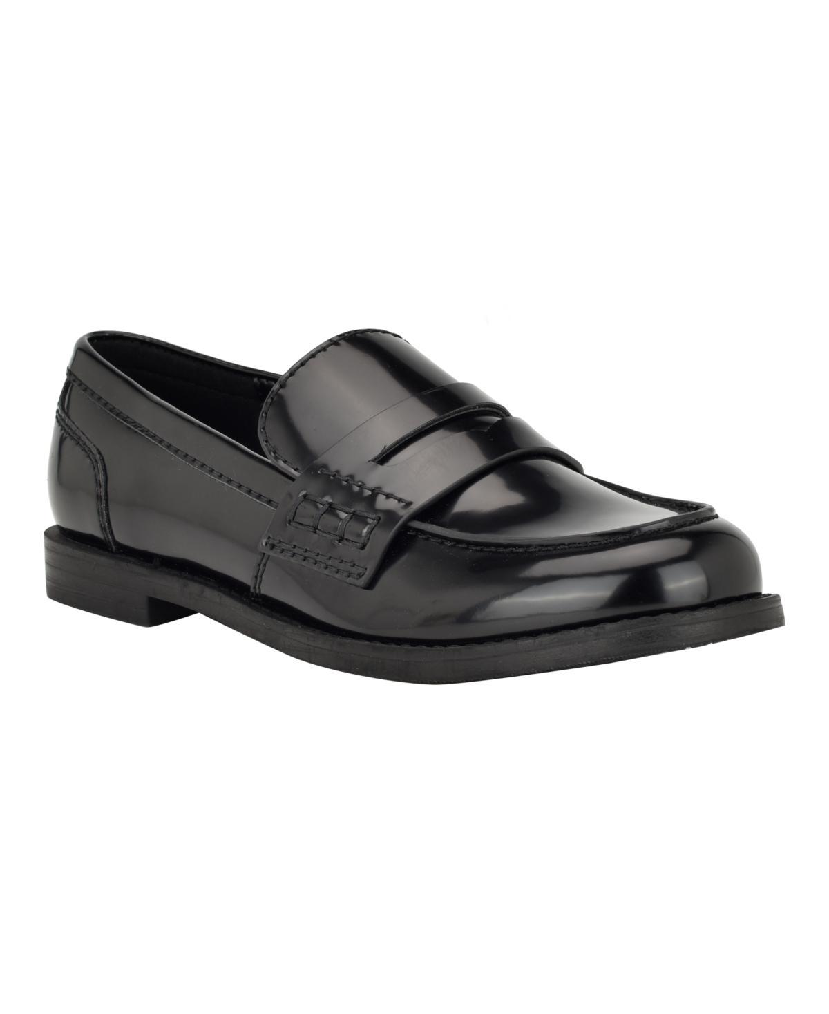 Calvin Klein Womens Farrel Slip-On Penny Loafers Product Image