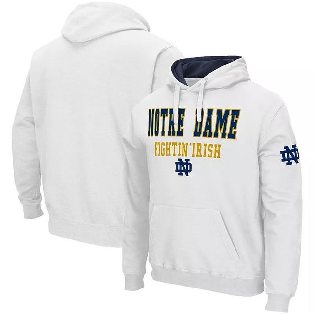 Mens Colosseum Notre Dame Fighting Irish Sunrise Pullover Hoodie Product Image