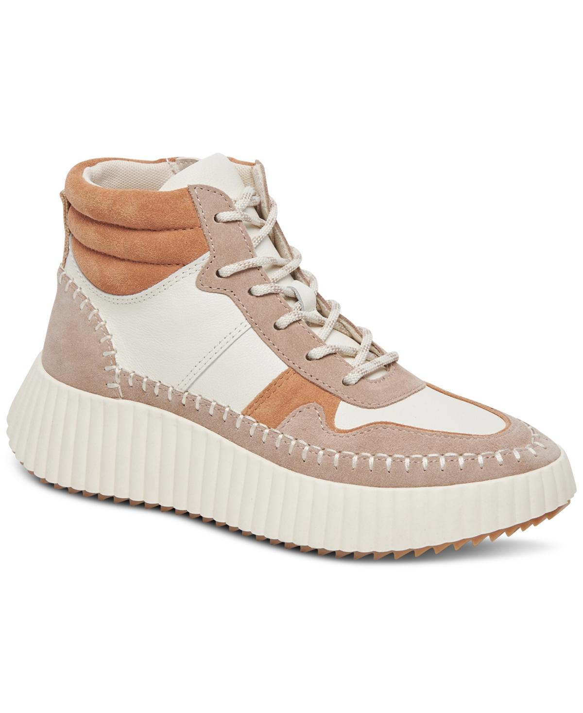 Dolce Vita Womens Daley Lace-Up High-Top Sneakers Product Image