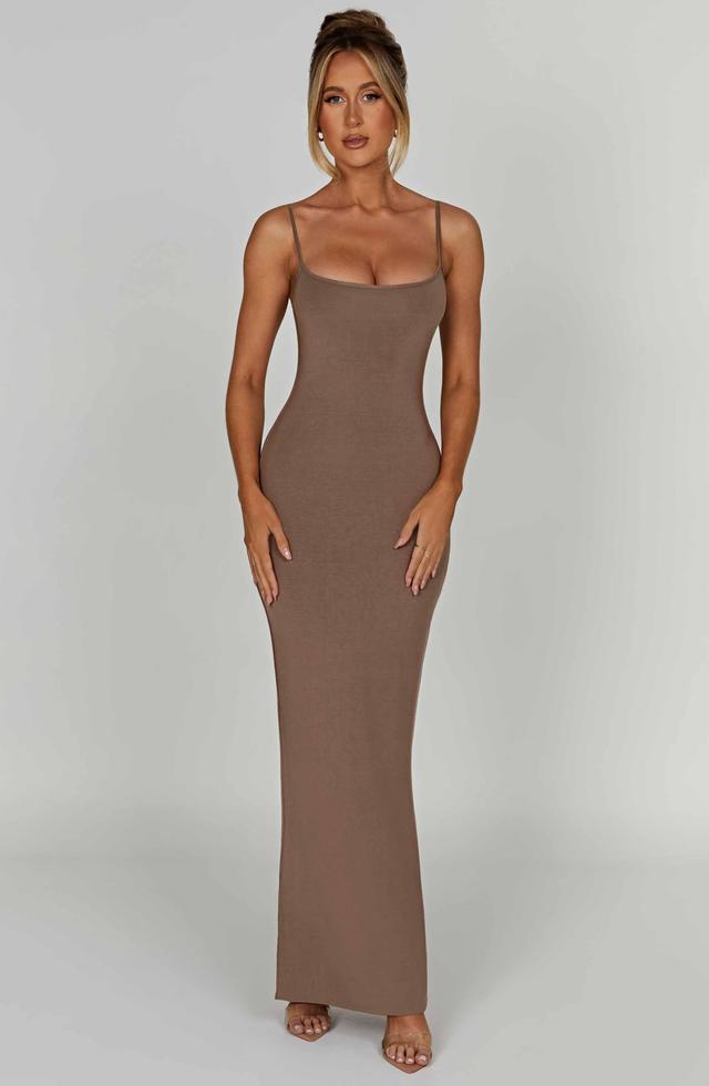 Saskia Maxi Dress - Mocha Product Image