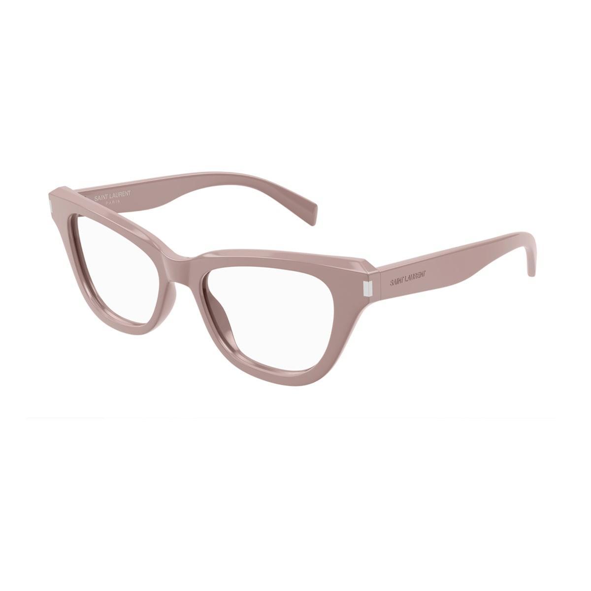 SAINT LAURENT Sl 472 Line New Wave 006 Pink Glasses In Rosa Product Image