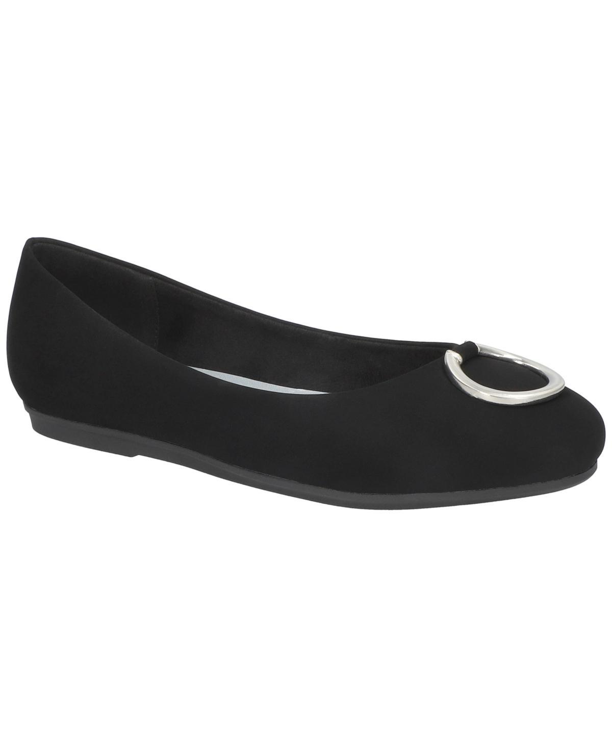 Easy Street Dia Womens Ballet Flats Black Product Image