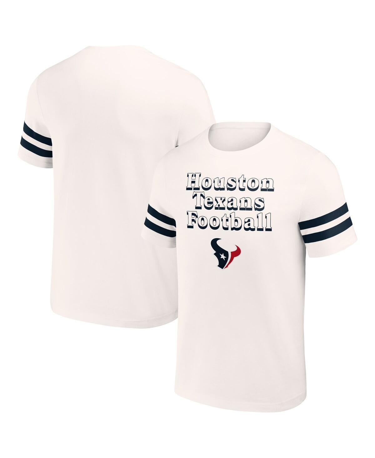 Mens NFL x Darius Rucker Collection by Fanatics Cream Houston Texans Vintage T-Shirt Product Image