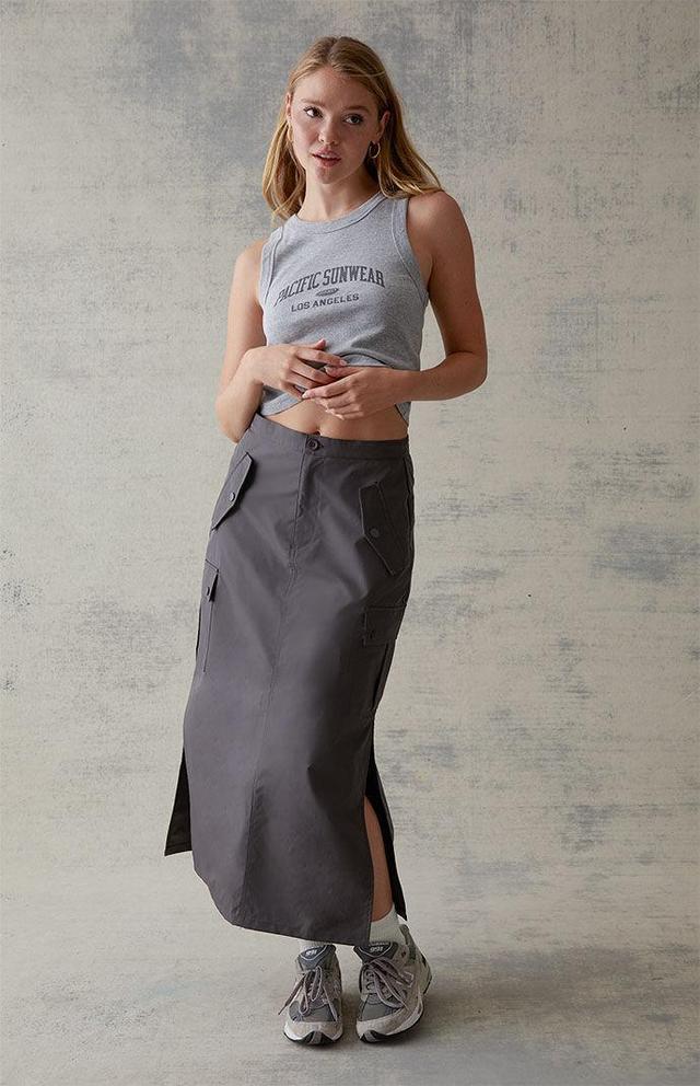 Women's Cargo Midi Skirt Product Image