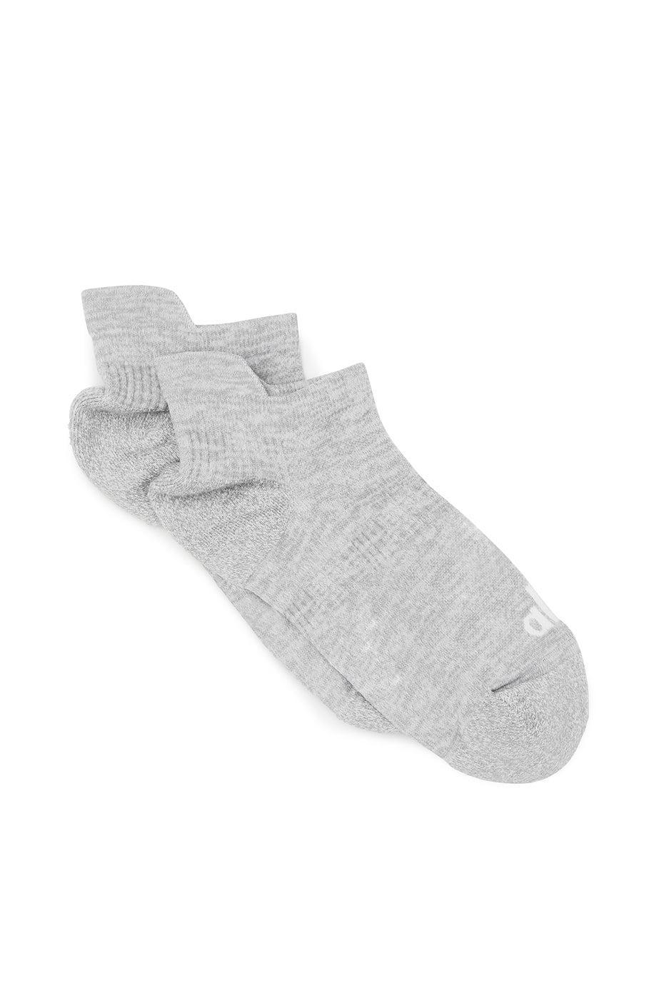 Women's Performance Tab Sock - Athletic Heather Grey/White Female Product Image