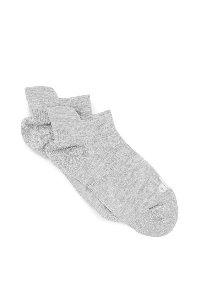 Women's Performance Tab Sock - Athletic Heather Grey/White Female Product Image