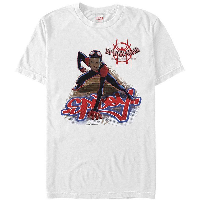 Mens Mervel Spider-Verse Spidey Graphic Tee Product Image