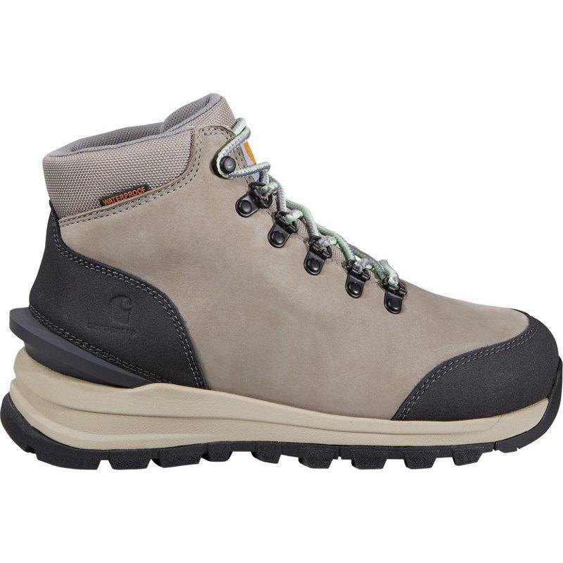 Carhartt Gilmore Waterproof 5 Soft Toe Hiker (Grey Nubuck) Women's Shoes Product Image