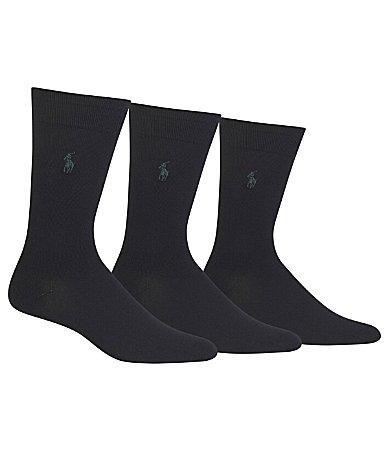 Polo Ralph Lauren Assorted 3-Pack Supersoft Socks Product Image