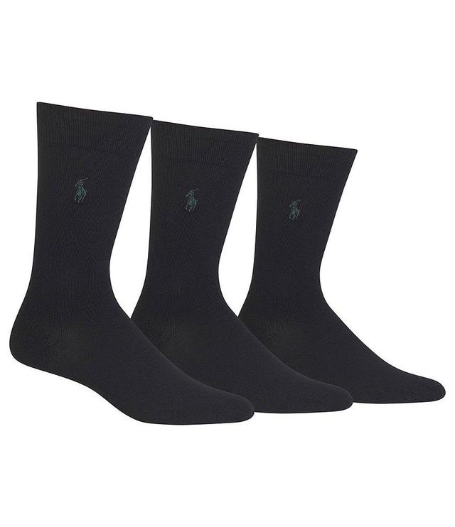 Polo Ralph Lauren Super Soft Dress Socks 3-Pack Product Image