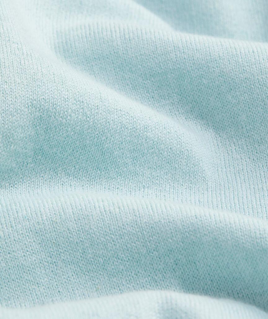 Cotton Cashmere Heritage Tipped V-Neck Product Image