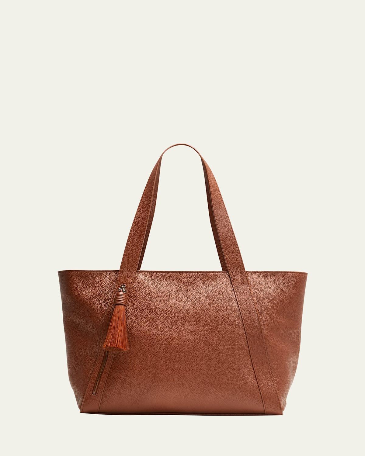 Alexa Zip Leather Tote Bag Product Image