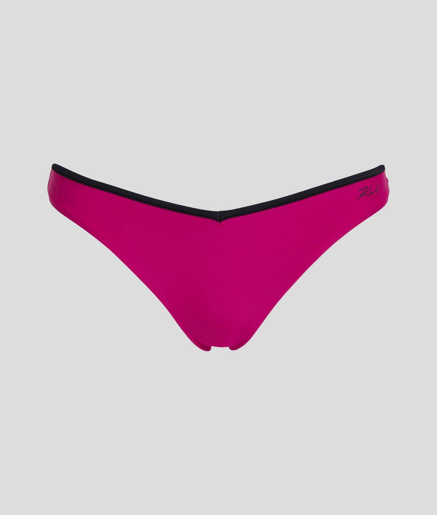 KARL DNA BIKINI BOTTOMS WITH CONTRAST BINDING Product Image