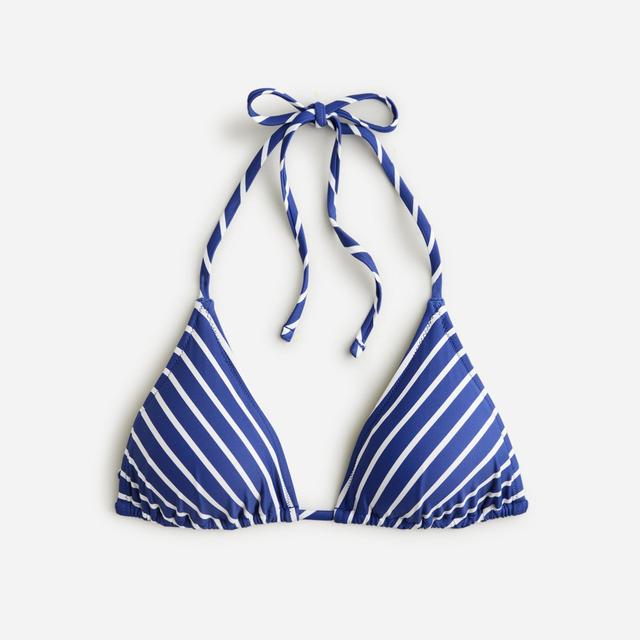 String bikini top in stripe Product Image