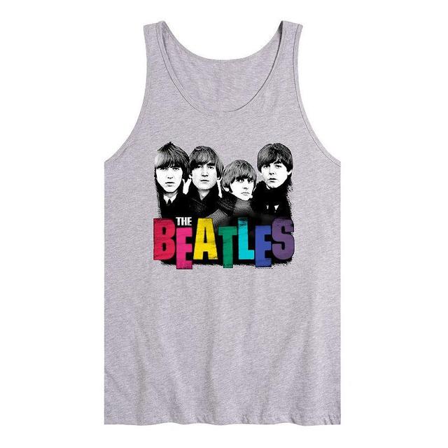 Mens The Beatles Colorful Tank Product Image