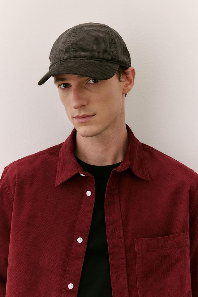 Regular Fit Corduroy Shirt Product Image