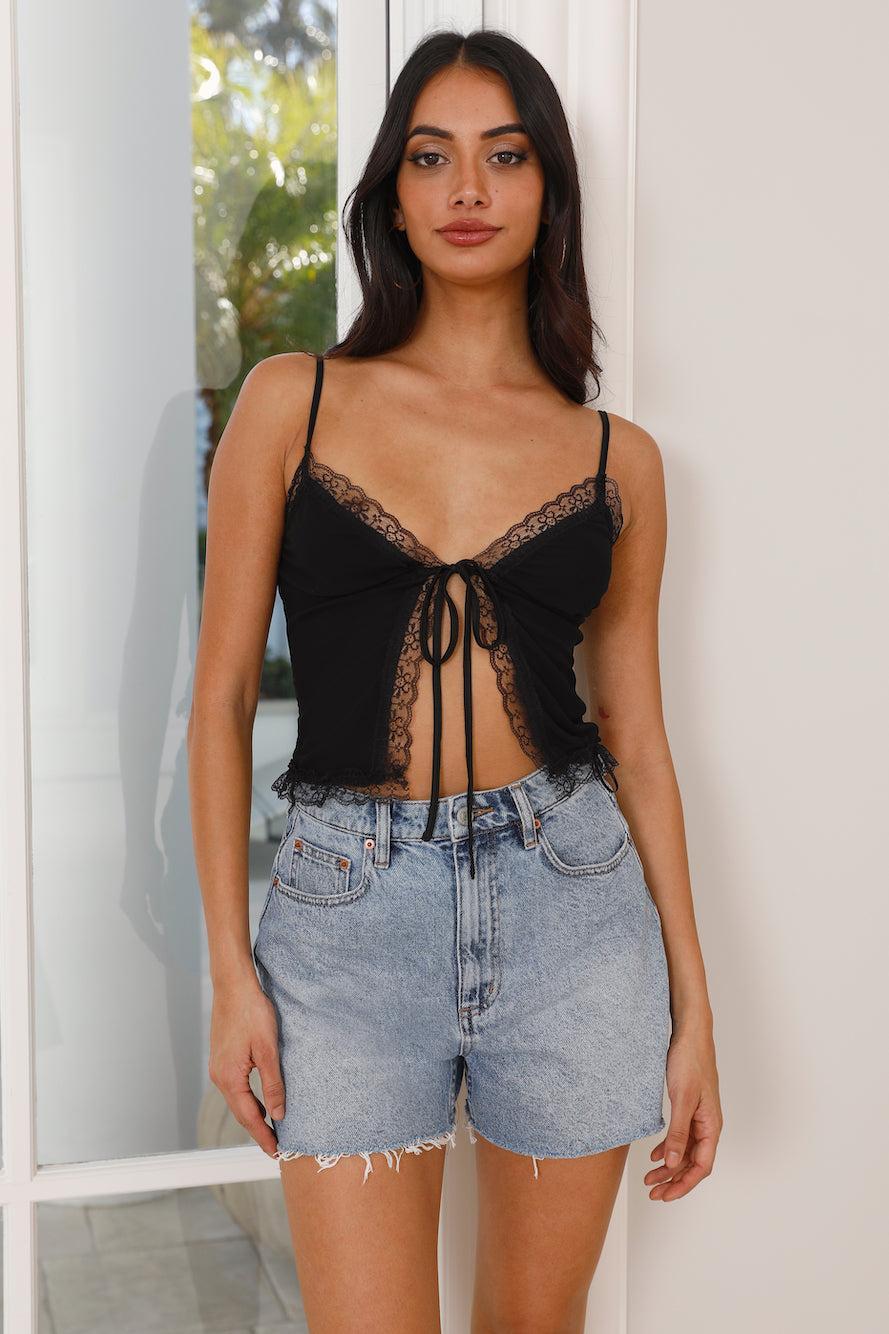 The Luxe Effect Cami Top Black Product Image