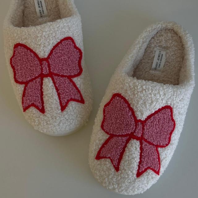 Put a Bow on It Slippers Product Image