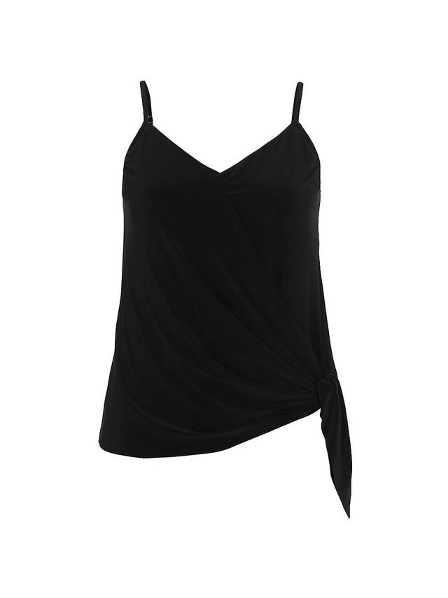 Plus Size Solid Alex Underwire Tankini Top Product Image