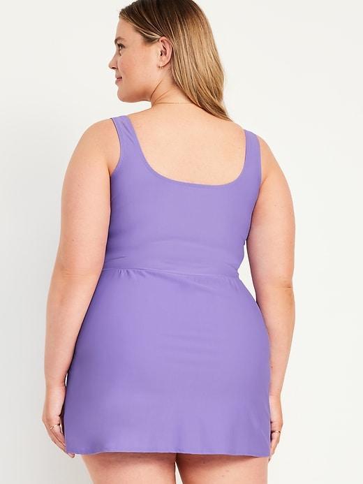 Side-Tie Swim Dress Product Image