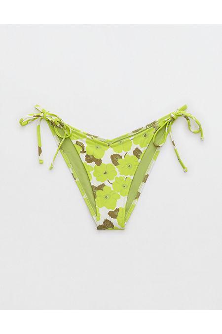 Aerie Low Rise Tie Cheekiest Bikini Bottom Women's Product Image