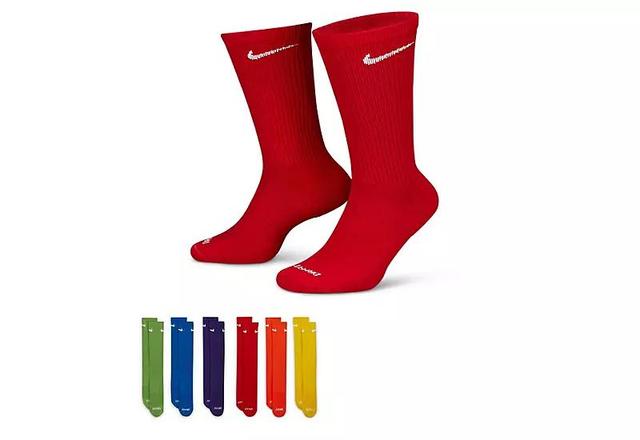 Nike Men's Extra Large Everyday Cushioned Crew Socks 6 Pairs Product Image