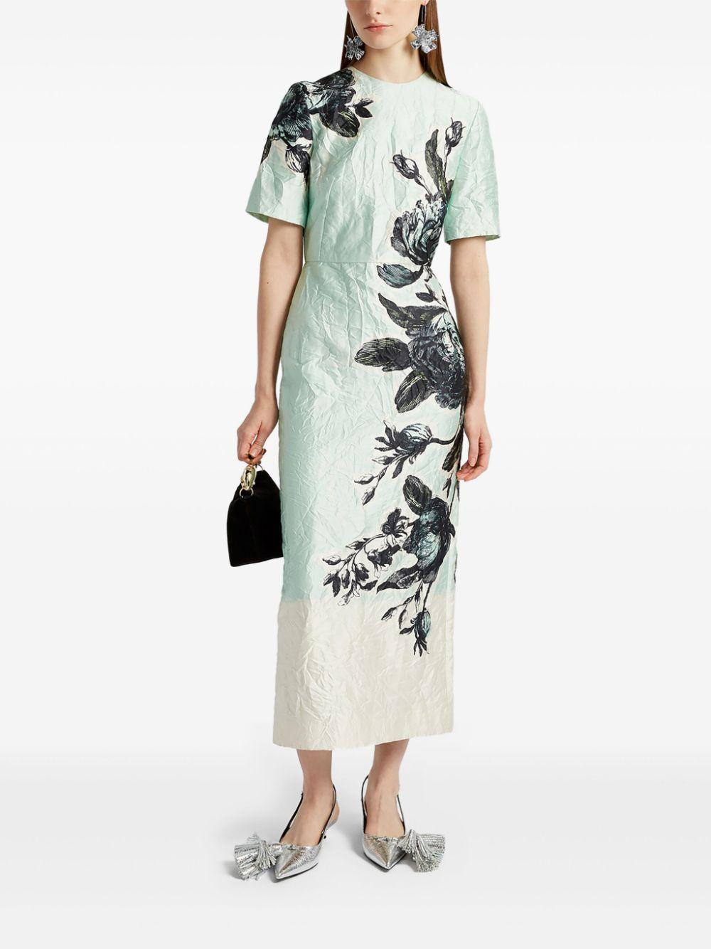 short-sleeve midi dress Product Image