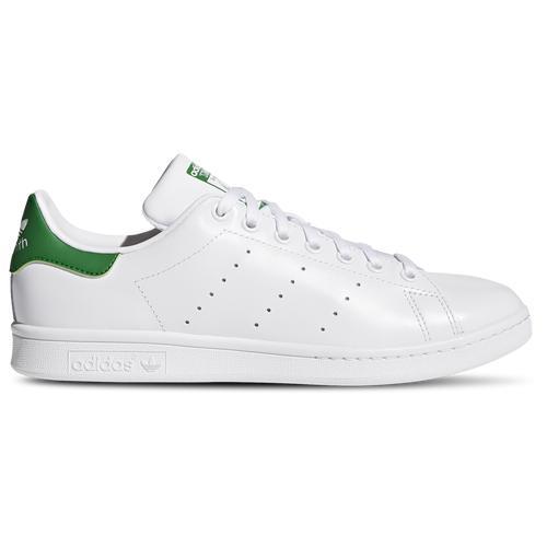 adidas Originals Mens Stan Smith - Tennis Shoes Running White/Green/White Product Image