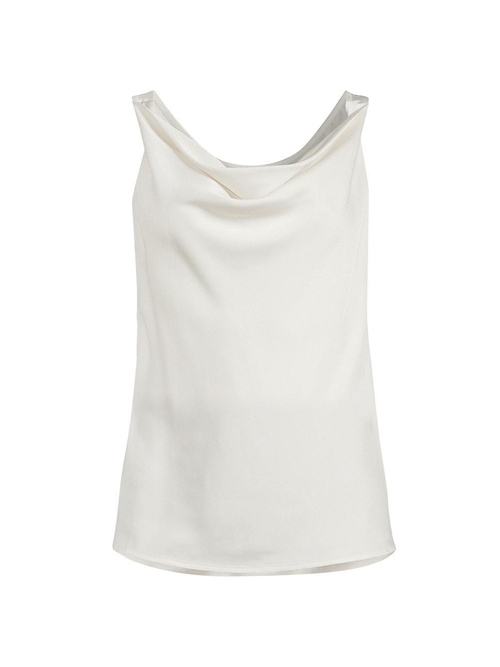 Womens Crepe Drape Tank Top product image