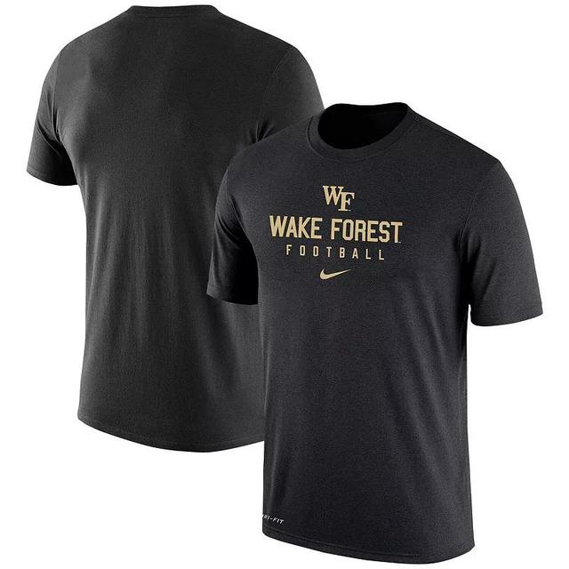 Mens Nike Black Wake Forest Demon Deacons Changeover Performance T-Shirt Product Image