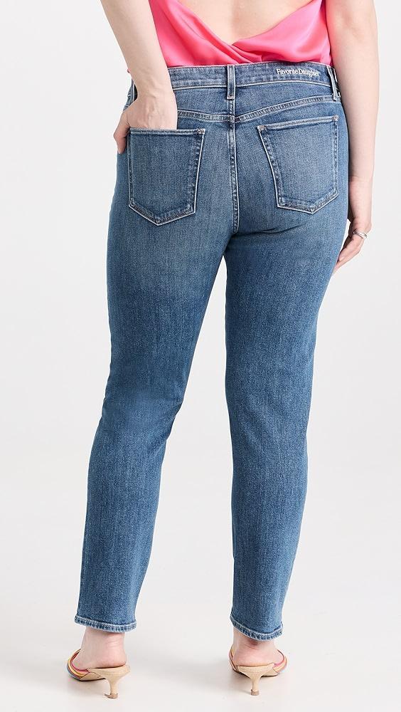 Favorite Daughter The Erin High Rise Straight Jeans | Shopbop Product Image