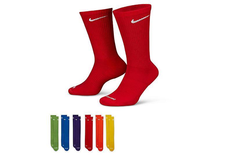 Nike Men's Everyday Plus Cushioned Crew Socks 6 Pairs Product Image